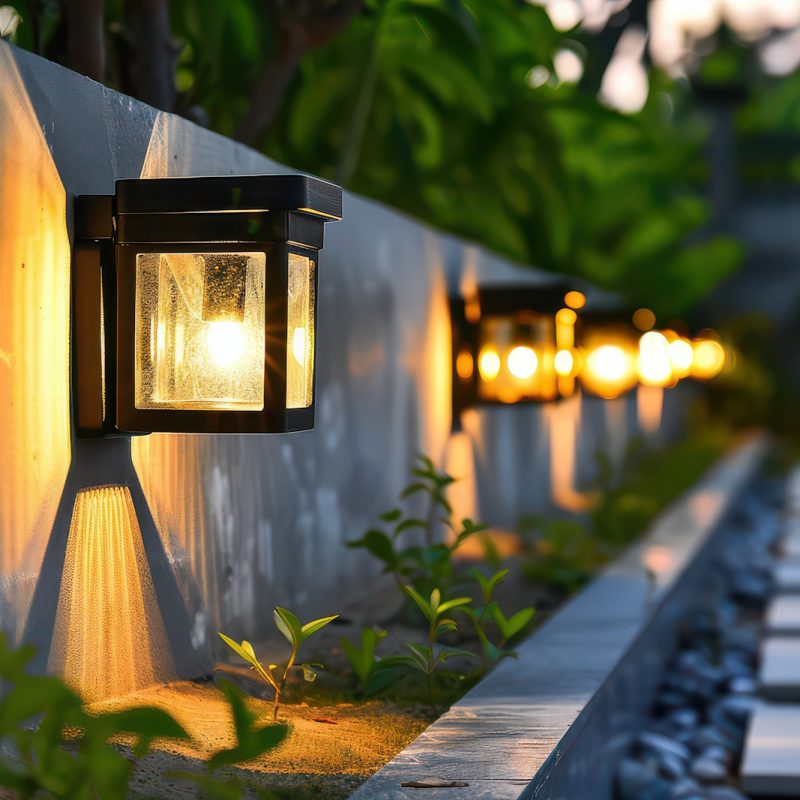 Elegant Solar Wall Lights